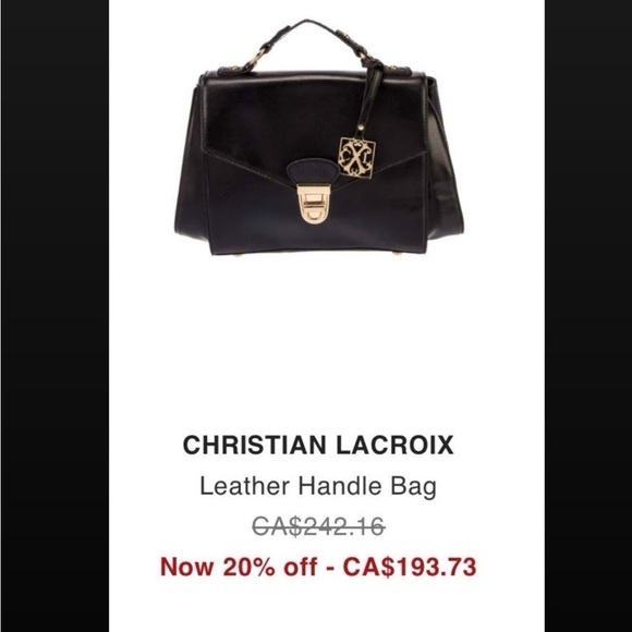 Vintage handle bag Christian lacroix - Picture 2 of 3